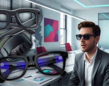 Lentes inteligentes Ray-Ban Meta con inteligencia artificial integrados en montura clásica, diseñados para asistencia digital y captura de información en tiempo real.