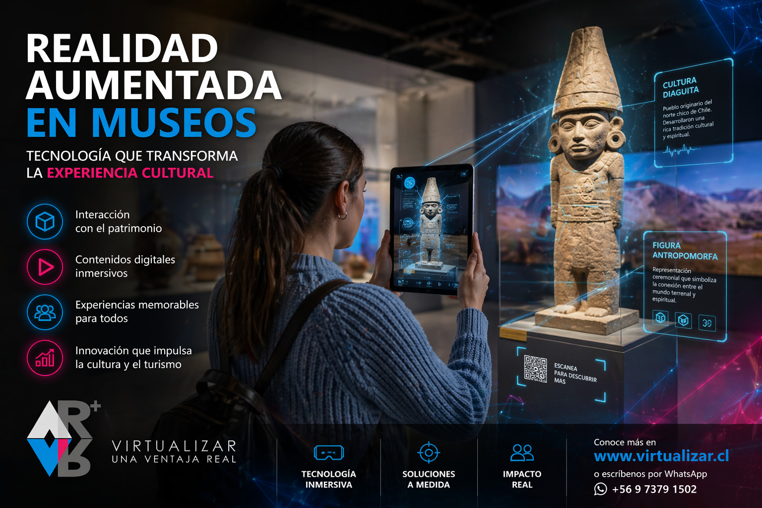 Realidad Aumentada en Museos en Chile Cómo transformar la experiencia de los visitantes